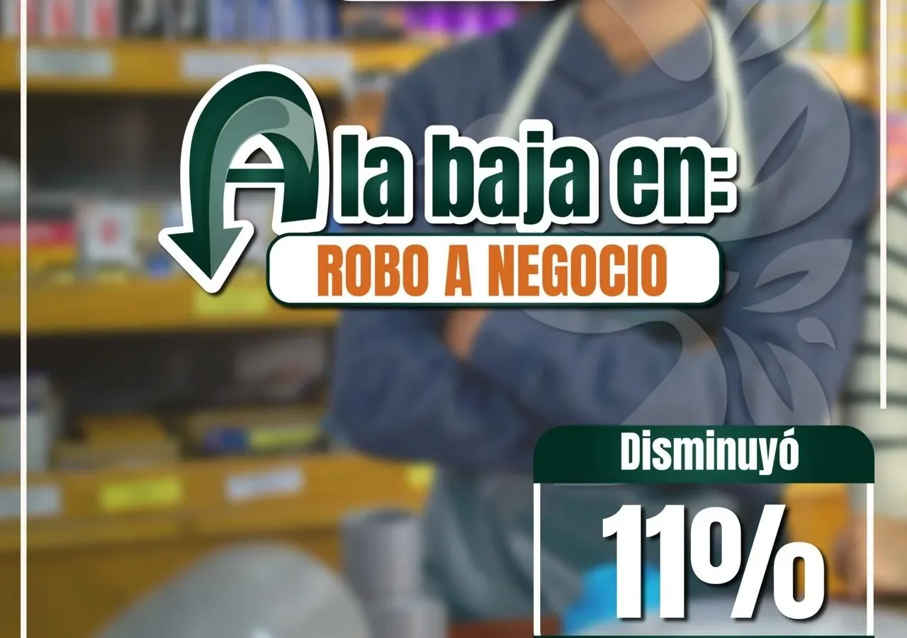 Robo a negocio en Cuautitlán Izcalli baja 11% en primeros cinco meses de 2026