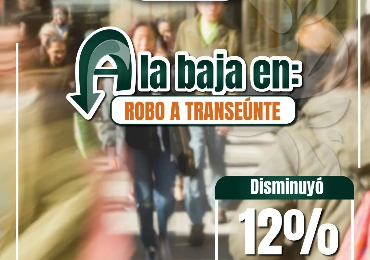 Robo a transeúnte baja 12% en Cuautitlán Izcalli; suman 232 casos en 2026