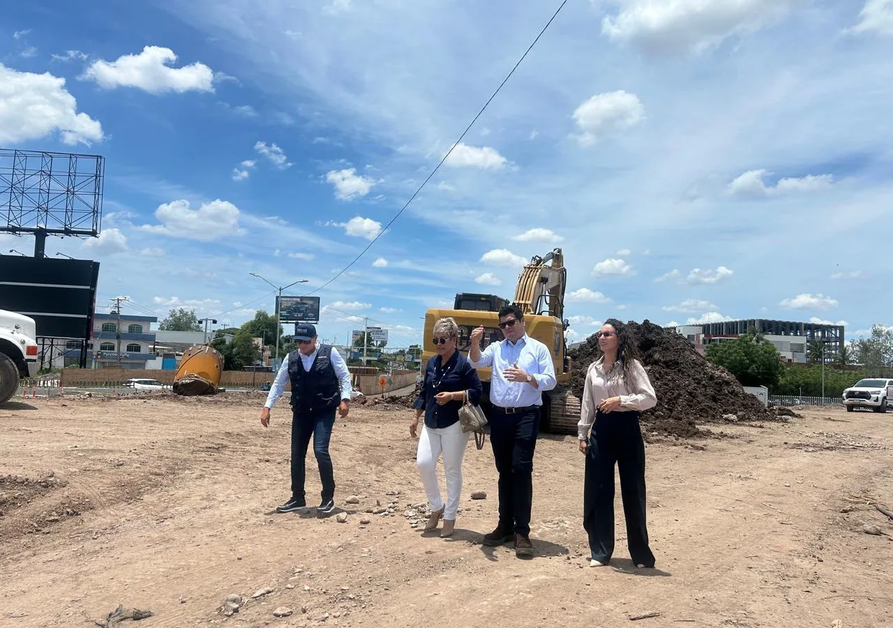 Supervisan avance del puente Pedro Infante; abrirán cuatro carriles el 30 de agosto