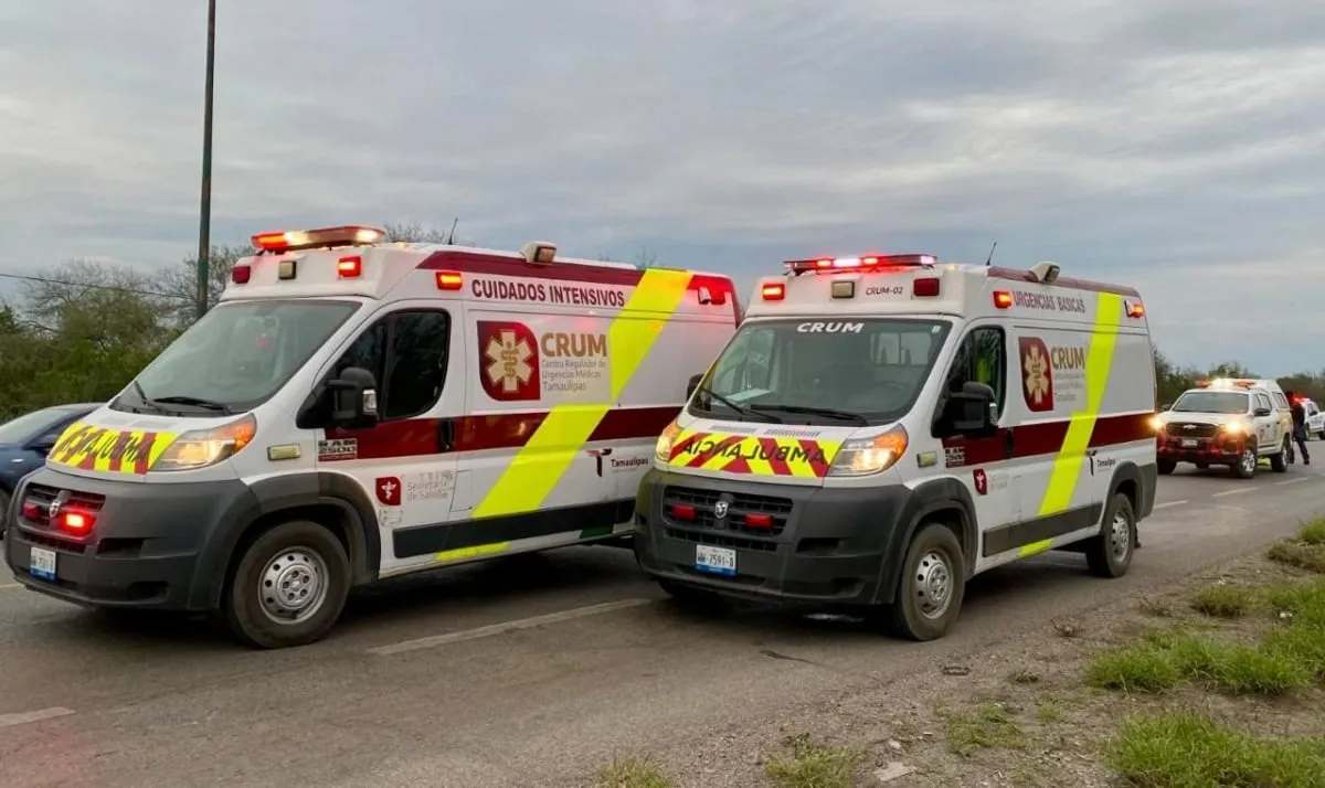Tamaulipas refuerza atención en carreteras con 20 ambulancias para vacaciones
