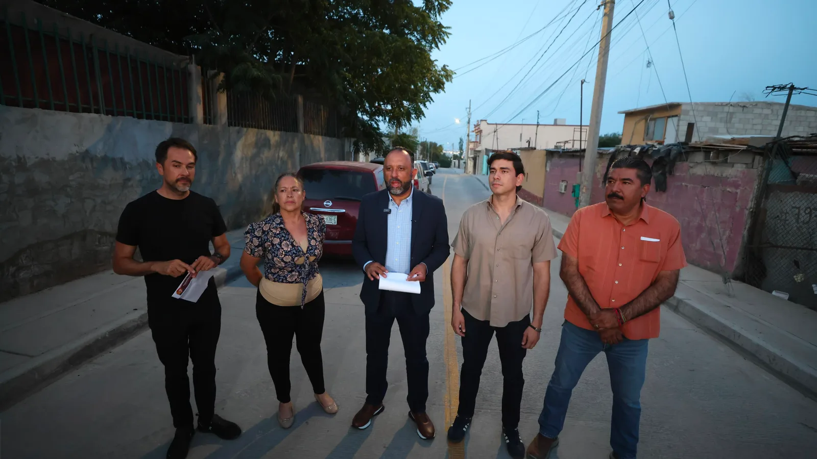 Vecinos de la Pánfilo Natera estrenan calle pavimentada gracias al Presupuesto Participativo