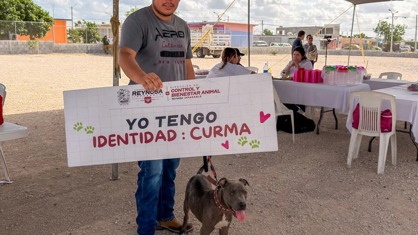 Vecinos de Puerta Grande reciben servicios veterinarios gratuitos en jornada municipal