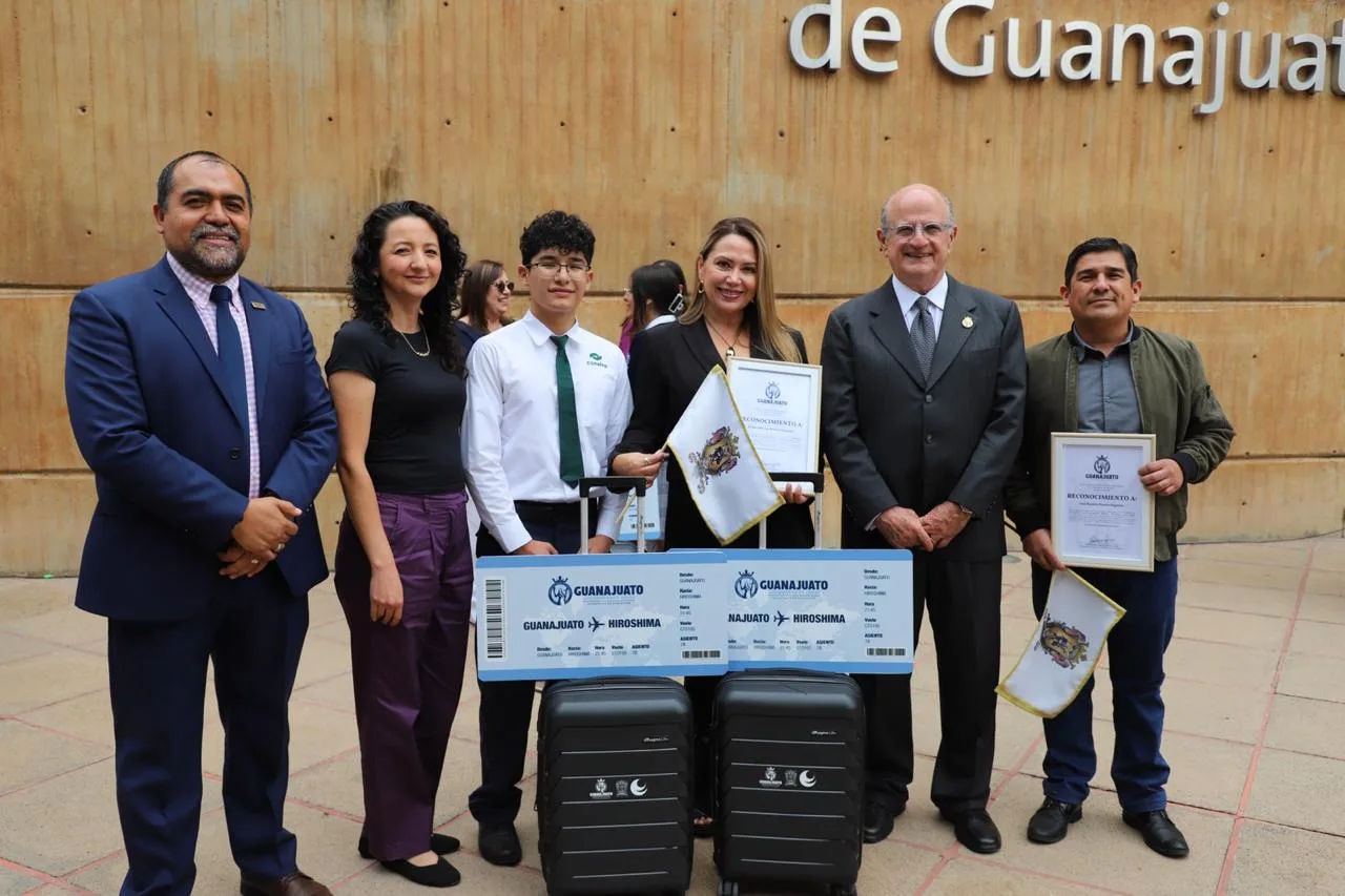 Viaje a Japón: Conalep Guanajuato suma dos seleccionados para intercambio en Hiroshima