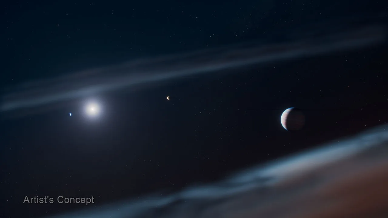 Webb descubre un nuevo planeta gigante oculto en el sistema Beta Pictoris