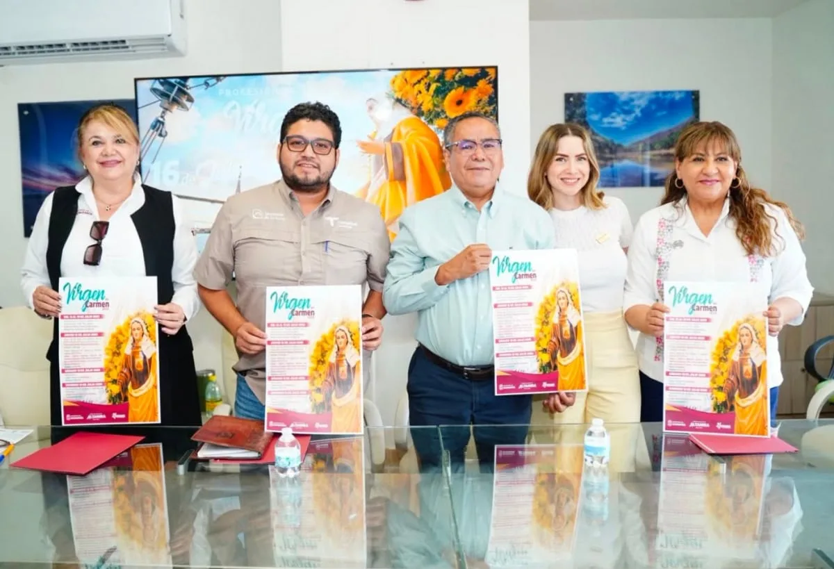 XVI Procesión Náutica de la Virgen del Carmen recorrerá el río Pánuco el 16 de julio